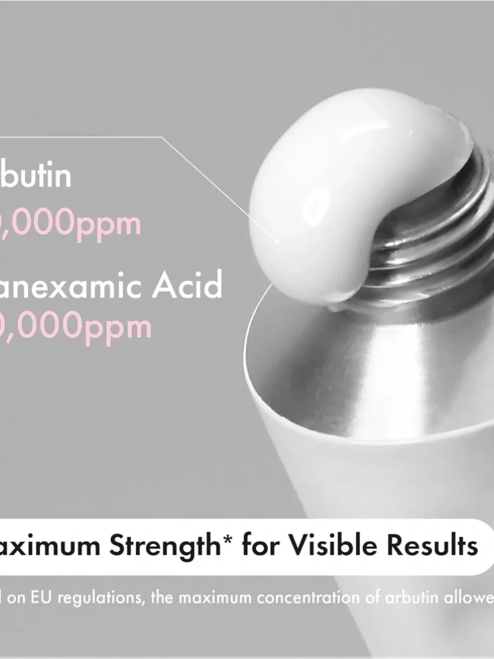 Evens out red skin Arbutin 7% tranexamic acid 4% cream - Brightening Treatment